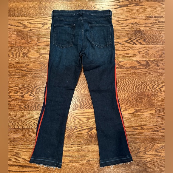 Veronica Beard Carolyn Jeans with Tux Stripe - Picture 3 of 4